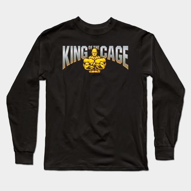 King Of The Cage Long Sleeve T-Shirt by FightIsRight